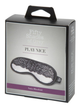 Play Nice Satin Blindfold
